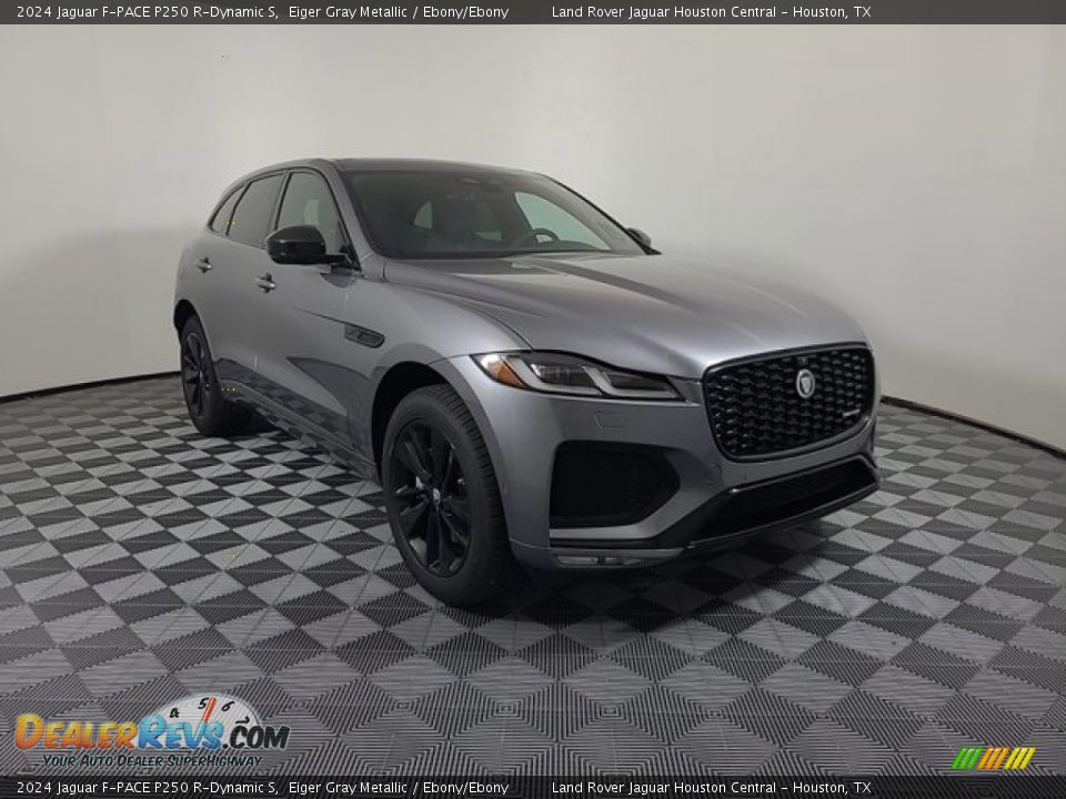 2024 Jaguar F-PACE P250 R-Dynamic S Eiger Gray Metallic / Ebony/Ebony Photo #12