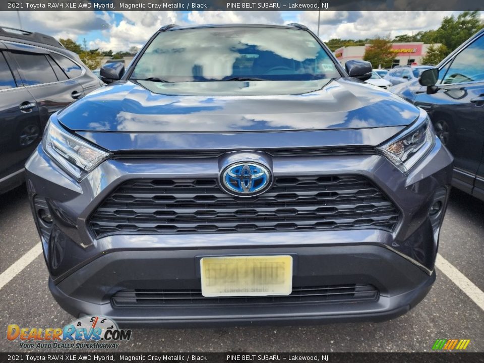 2021 Toyota RAV4 XLE AWD Hybrid Magnetic Gray Metallic / Black Photo #2