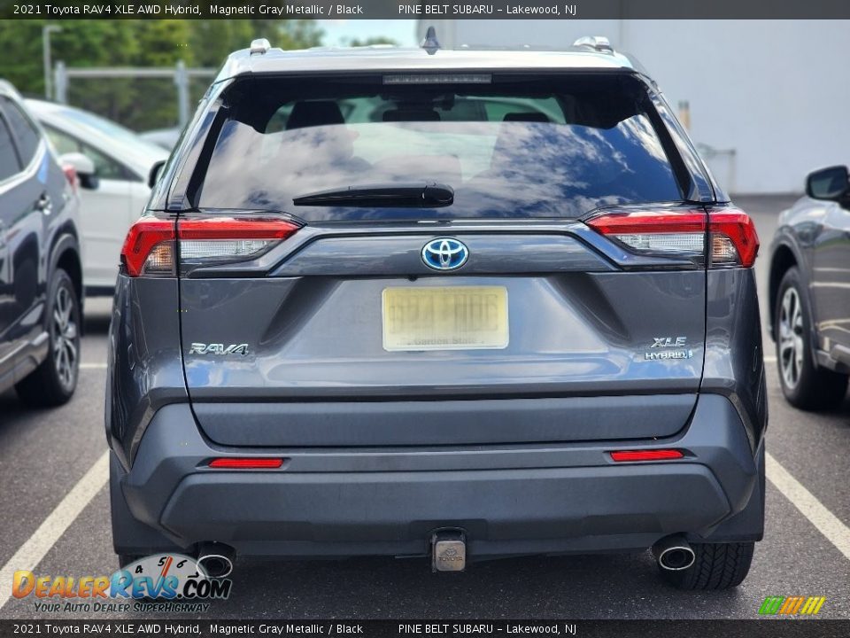 2021 Toyota RAV4 XLE AWD Hybrid Magnetic Gray Metallic / Black Photo #4