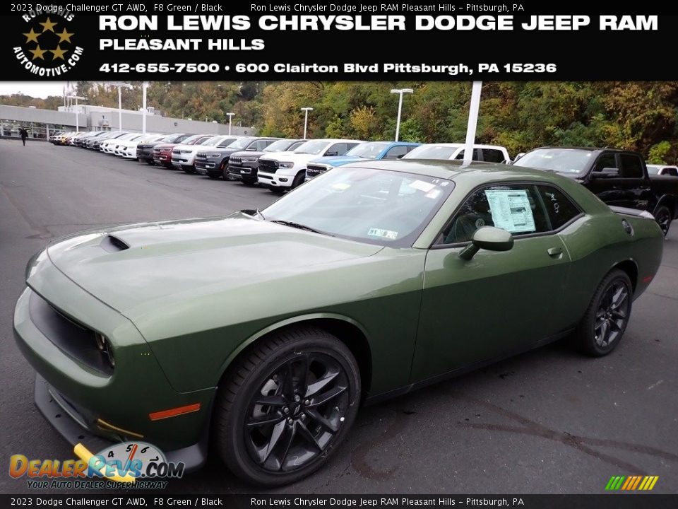 2023 Dodge Challenger GT AWD F8 Green / Black Photo #1