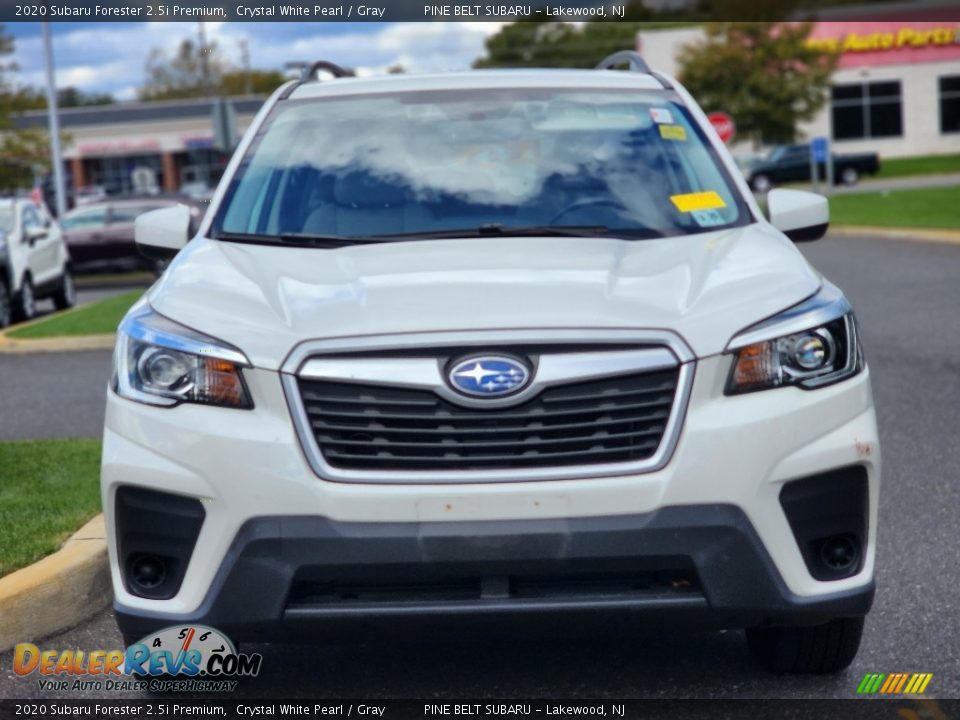 2020 Subaru Forester 2.5i Premium Crystal White Pearl / Gray Photo #2