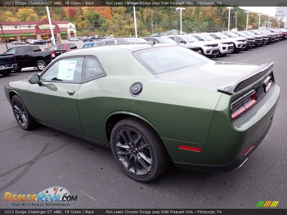 F8 Green 2023 Dodge Challenger GT AWD Photo #3