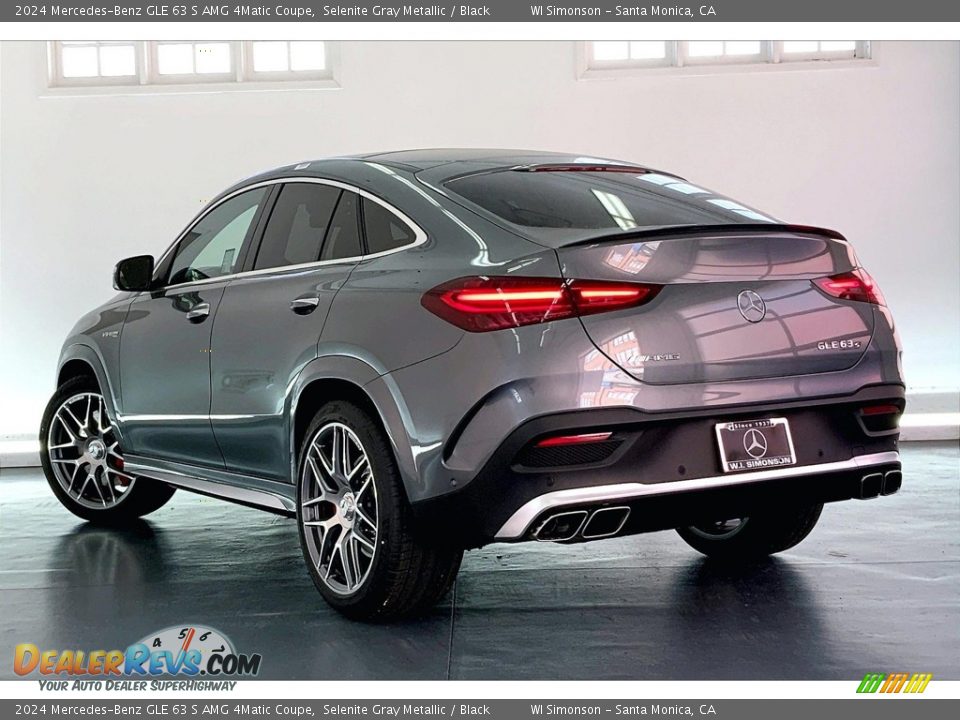 Selenite Gray Metallic 2024 Mercedes-Benz GLE 63 S AMG 4Matic Coupe Photo #2