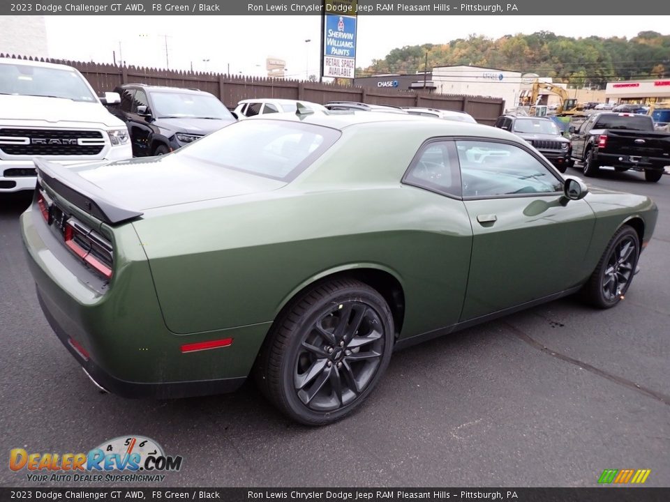 F8 Green 2023 Dodge Challenger GT AWD Photo #6