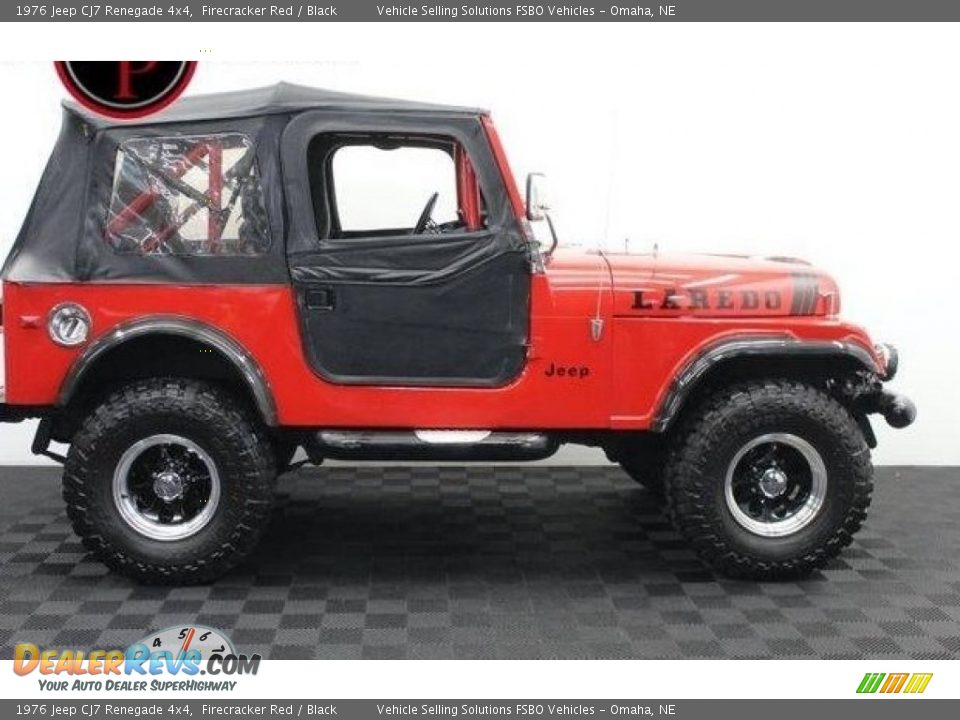 Firecracker Red 1976 Jeep CJ7 Renegade 4x4 Photo #4