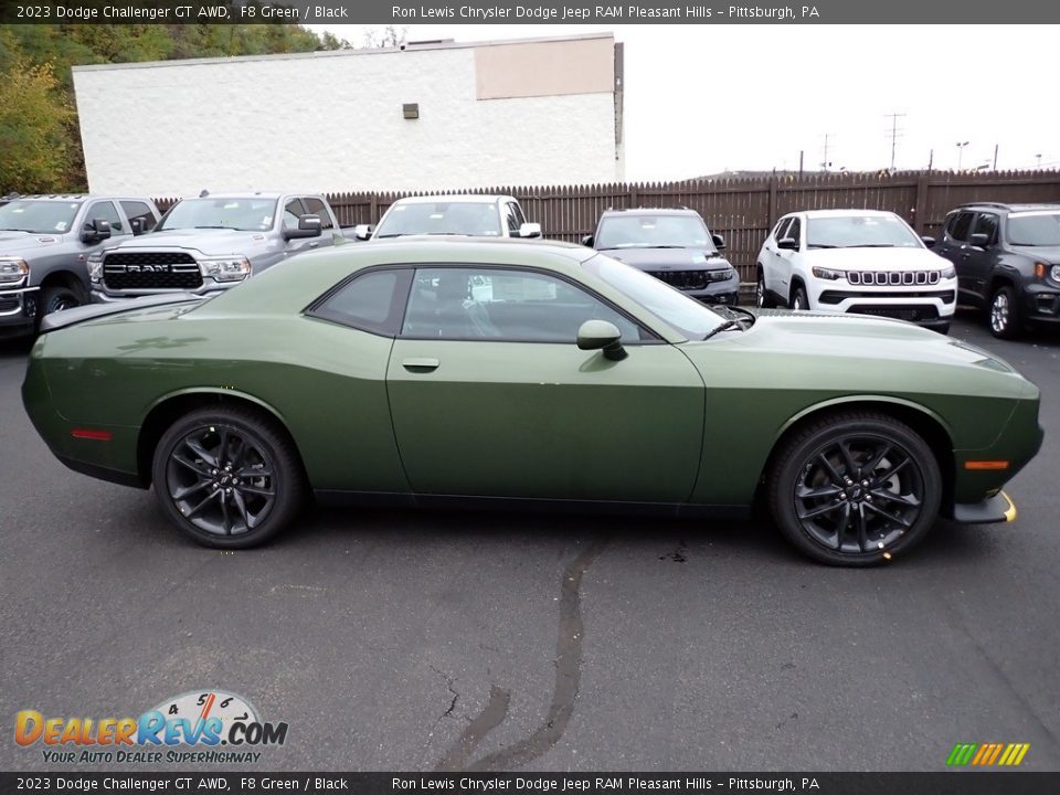 F8 Green 2023 Dodge Challenger GT AWD Photo #7