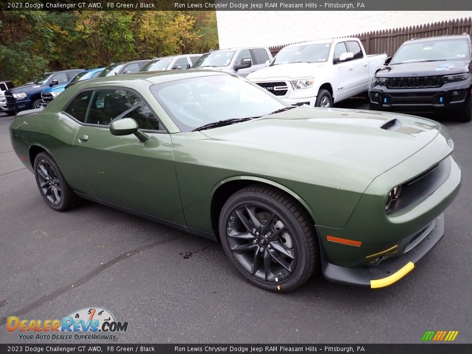 Front 3/4 View of 2023 Dodge Challenger GT AWD Photo #8