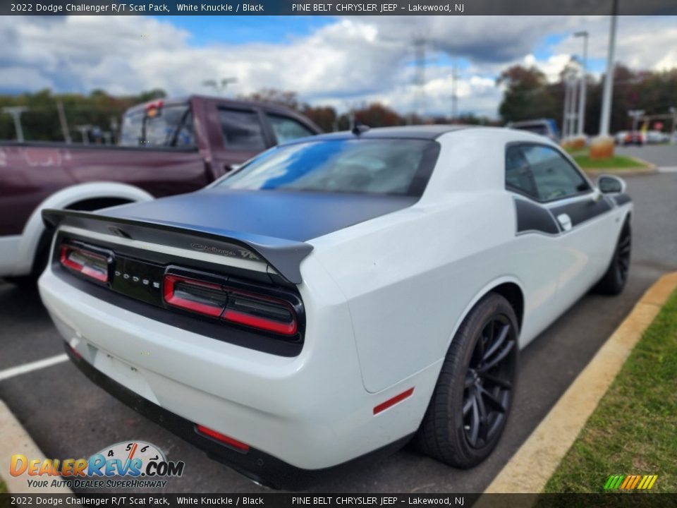 2022 Dodge Challenger R/T Scat Pack White Knuckle / Black Photo #3