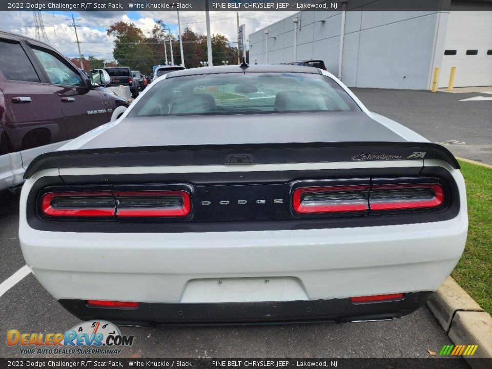 2022 Dodge Challenger R/T Scat Pack White Knuckle / Black Photo #4