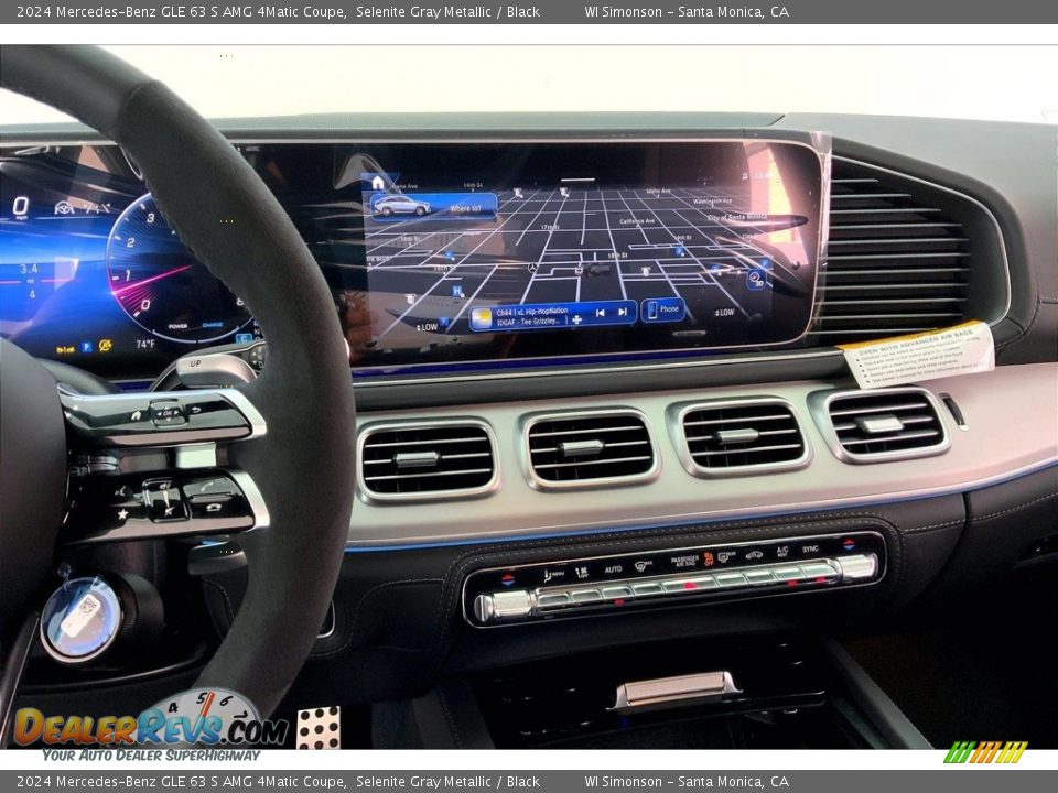 Controls of 2024 Mercedes-Benz GLE 63 S AMG 4Matic Coupe Photo #7