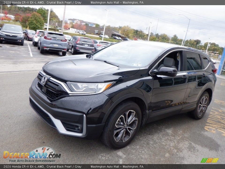 2020 Honda CR-V EX-L AWD Crystal Black Pearl / Gray Photo #15