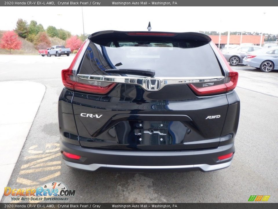 2020 Honda CR-V EX-L AWD Crystal Black Pearl / Gray Photo #18