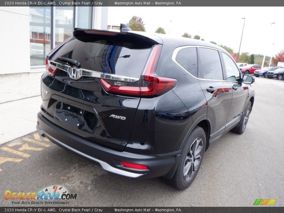 2020 Honda CR-V EX-L AWD Crystal Black Pearl / Gray Photo #19