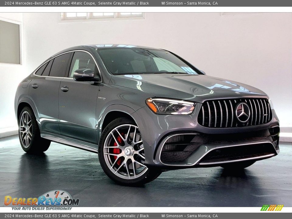 Front 3/4 View of 2024 Mercedes-Benz GLE 63 S AMG 4Matic Coupe Photo #12
