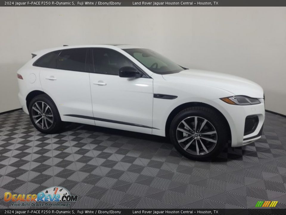 2024 Jaguar F-PACE P250 R-Dynamic S Fuji White / Ebony/Ebony Photo #11