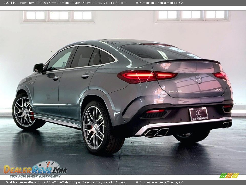 2024 Mercedes-Benz GLE 63 S AMG 4Matic Coupe Selenite Gray Metallic / Black Photo #2