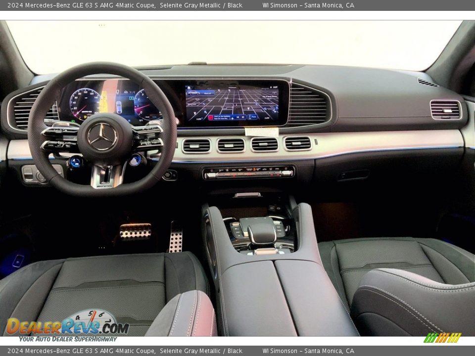 2024 Mercedes-Benz GLE 63 S AMG 4Matic Coupe Selenite Gray Metallic / Black Photo #5