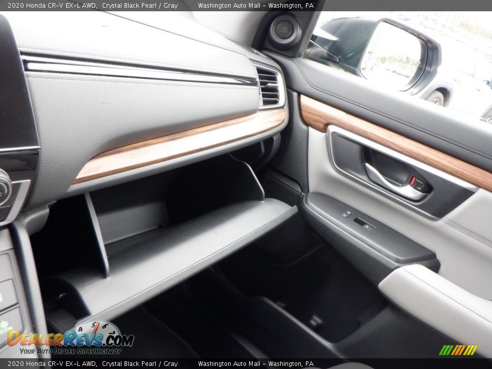 2020 Honda CR-V EX-L AWD Crystal Black Pearl / Gray Photo #31