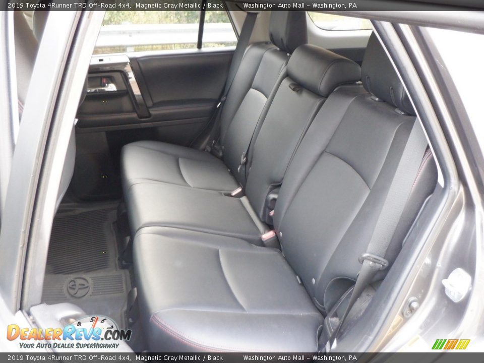 Rear Seat of 2019 Toyota 4Runner TRD Off-Road 4x4 Photo #29