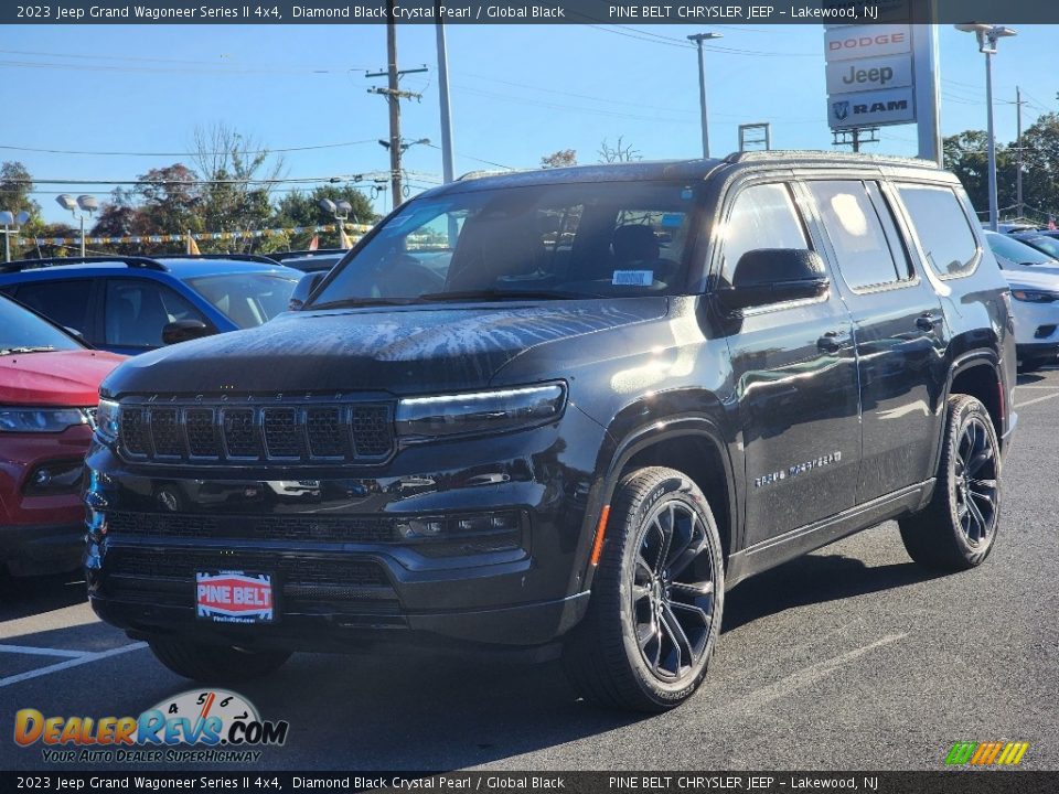 2023 Jeep Grand Wagoneer Series II 4x4 Diamond Black Crystal Pearl / Global Black Photo #1