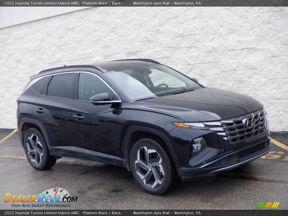 Phantom Black 2022 Hyundai Tucson Limited Hybrid AWD Photo #1