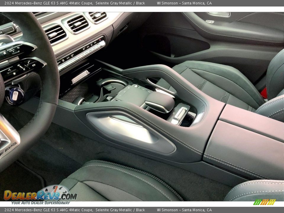 2024 Mercedes-Benz GLE 63 S AMG 4Matic Coupe Selenite Gray Metallic / Black Photo #7