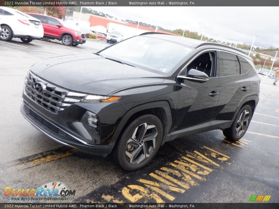 2022 Hyundai Tucson Limited Hybrid AWD Phantom Black / Black Photo #3