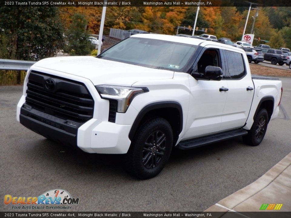 Midnight Black Metallic 2023 Toyota Tundra SR5 CrewMax 4x4 Photo #7