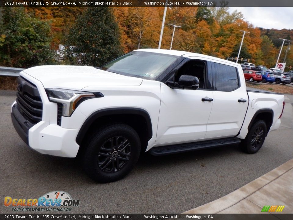 Midnight Black Metallic 2023 Toyota Tundra SR5 CrewMax 4x4 Photo #8