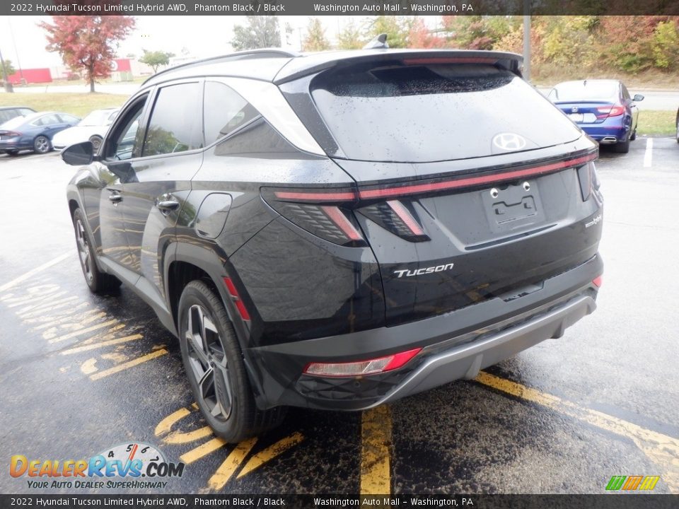 2022 Hyundai Tucson Limited Hybrid AWD Phantom Black / Black Photo #5