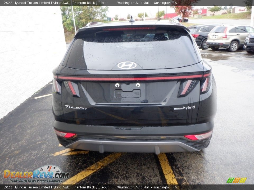 2022 Hyundai Tucson Limited Hybrid AWD Phantom Black / Black Photo #6