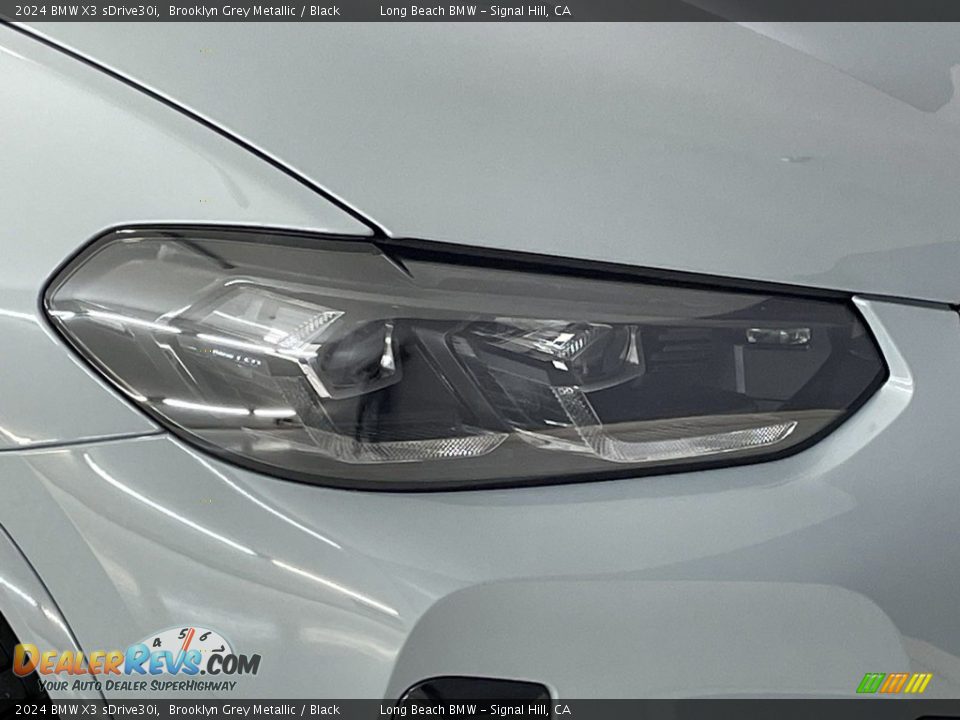 2024 BMW X3 sDrive30i Brooklyn Grey Metallic / Black Photo #4