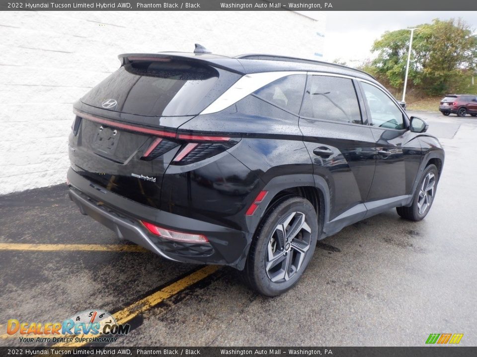 2022 Hyundai Tucson Limited Hybrid AWD Phantom Black / Black Photo #8