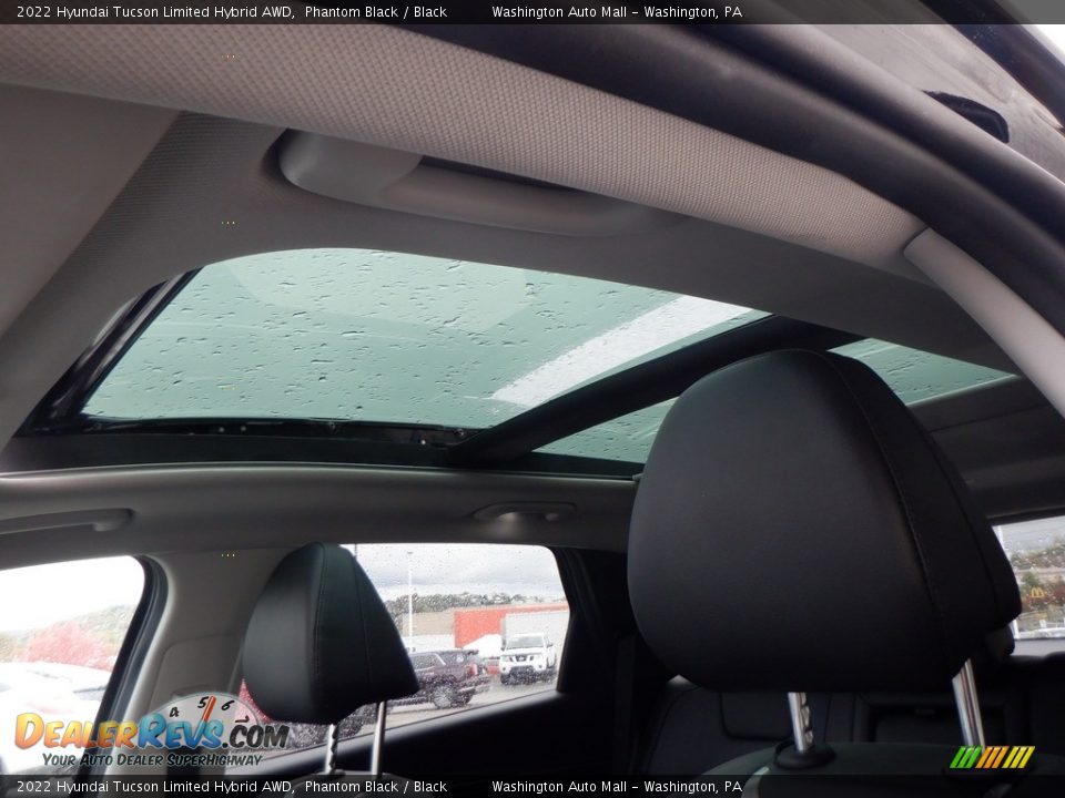 Sunroof of 2022 Hyundai Tucson Limited Hybrid AWD Photo #9