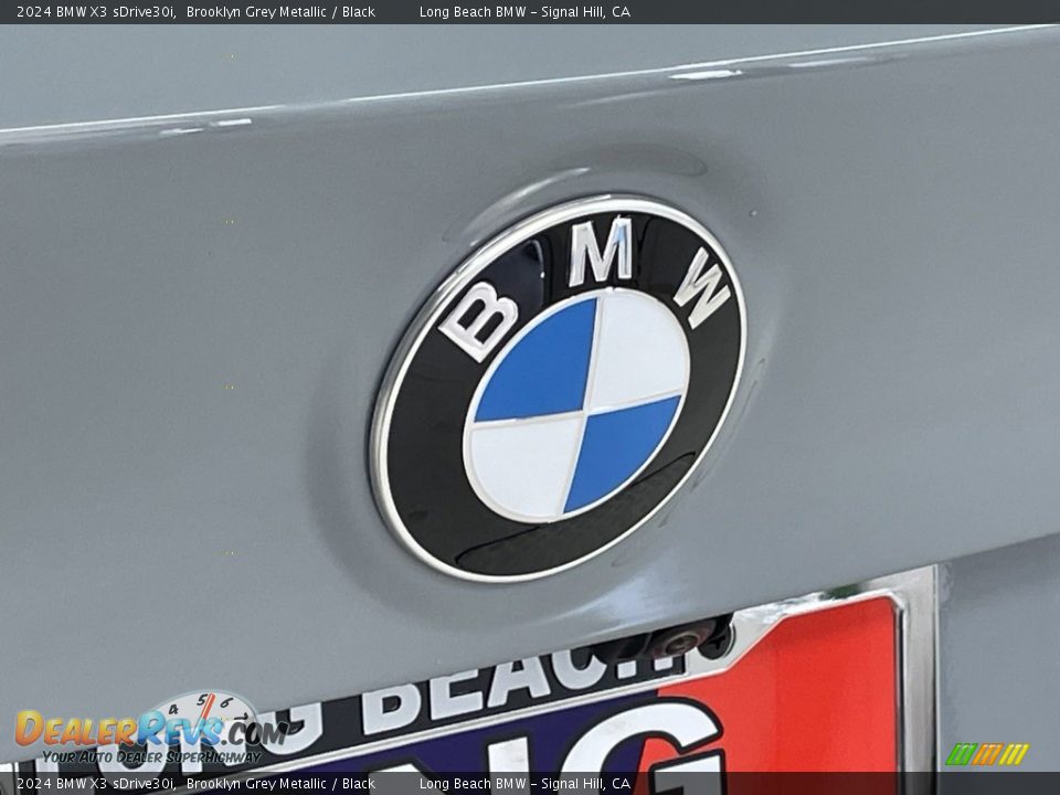 2024 BMW X3 sDrive30i Brooklyn Grey Metallic / Black Photo #7