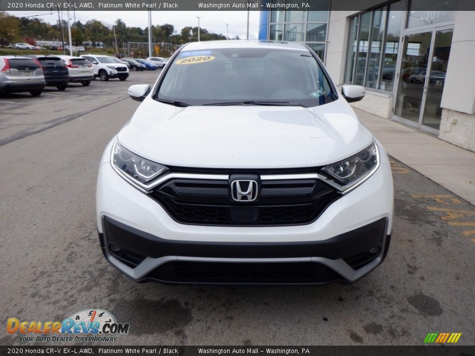 2020 Honda CR-V EX-L AWD Platinum White Pearl / Black Photo #13