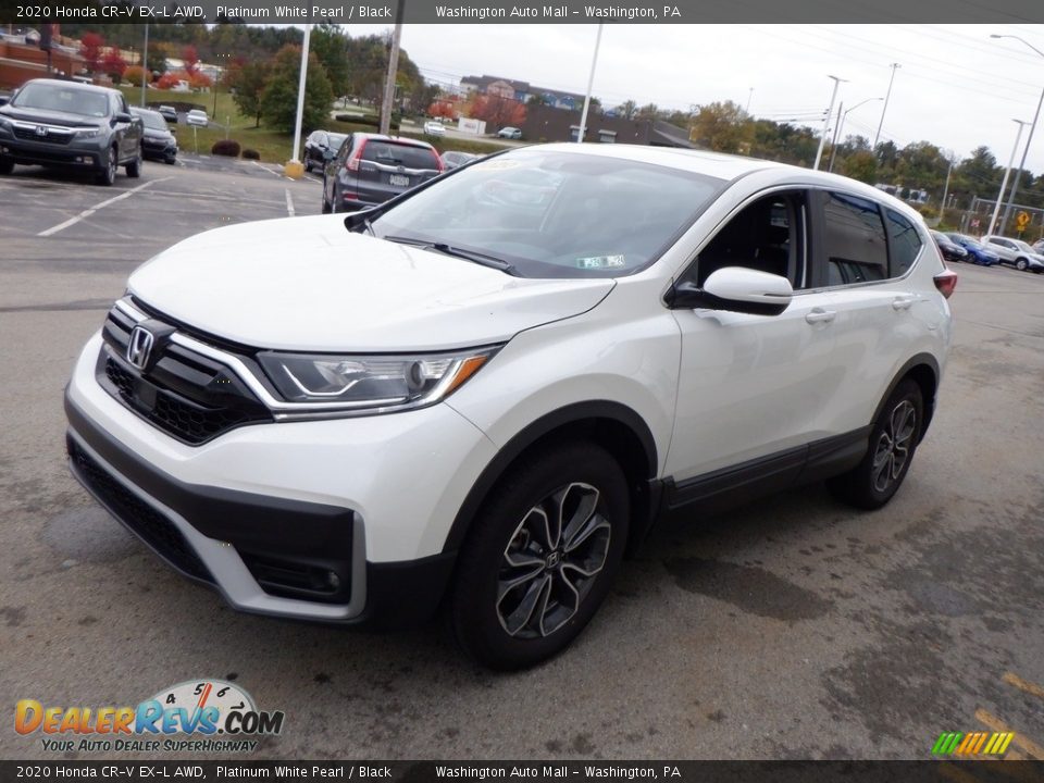 2020 Honda CR-V EX-L AWD Platinum White Pearl / Black Photo #14