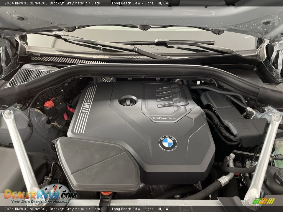 2024 BMW X3 sDrive30i 2.0 Liter TwinPower Turbocharged DOHC 16-Valve Inline 4 Cylinder Engine Photo #9