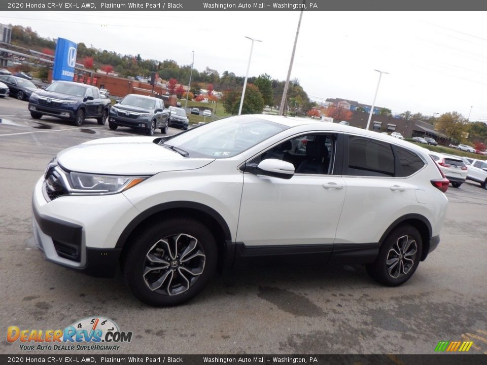 2020 Honda CR-V EX-L AWD Platinum White Pearl / Black Photo #15