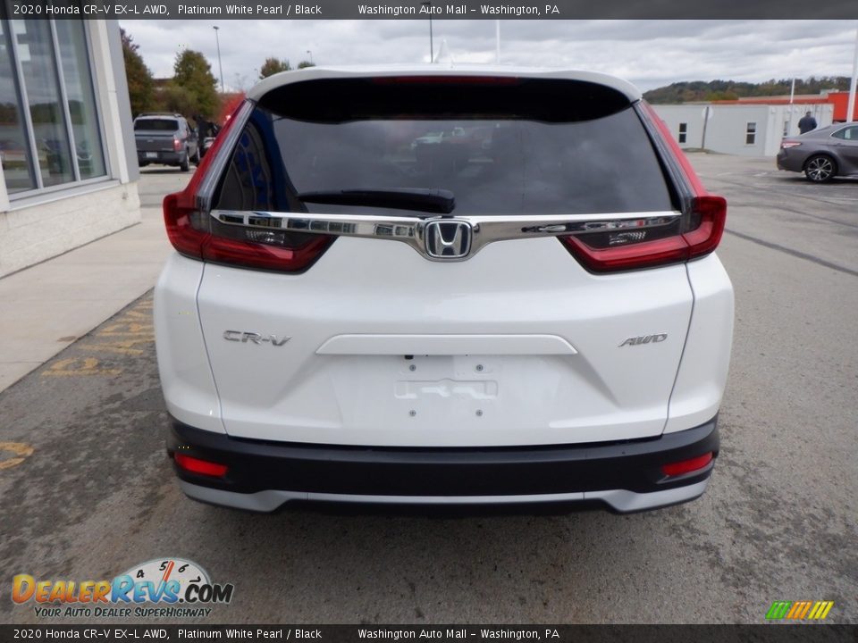 2020 Honda CR-V EX-L AWD Platinum White Pearl / Black Photo #17