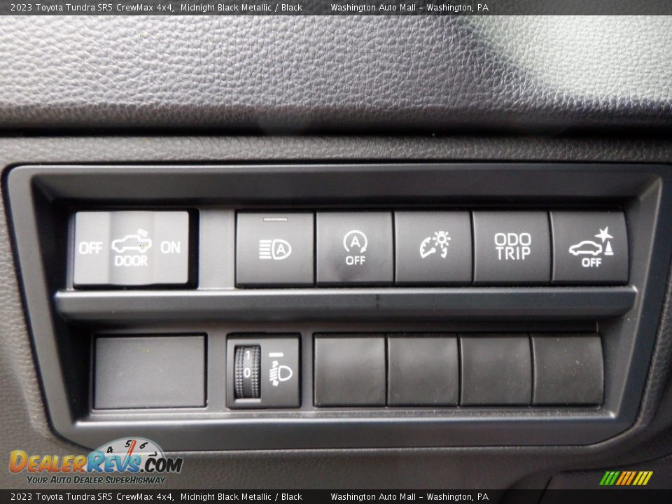 Controls of 2023 Toyota Tundra SR5 CrewMax 4x4 Photo #18