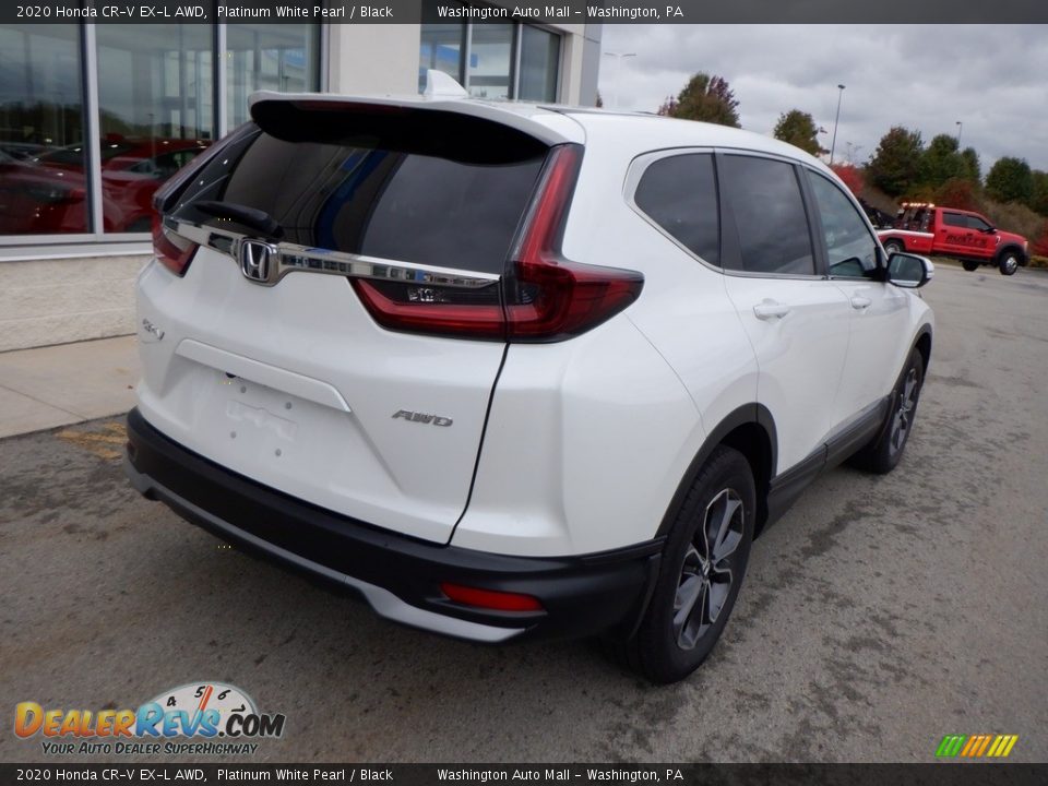 2020 Honda CR-V EX-L AWD Platinum White Pearl / Black Photo #18