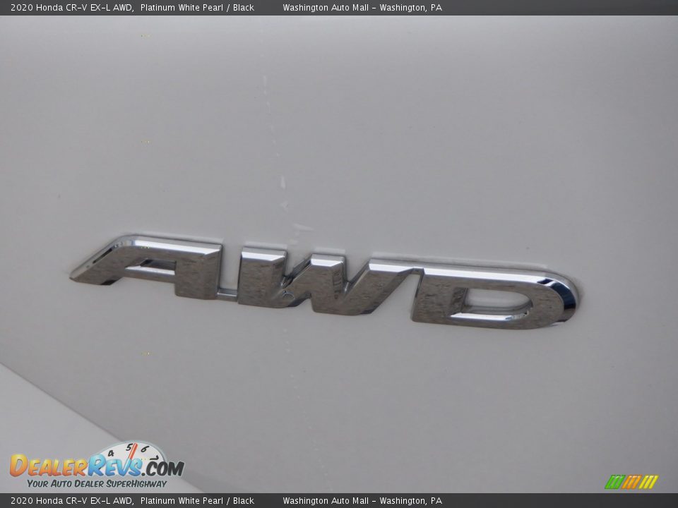 2020 Honda CR-V EX-L AWD Platinum White Pearl / Black Photo #19