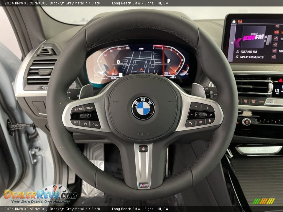 2024 BMW X3 sDrive30i Steering Wheel Photo #14