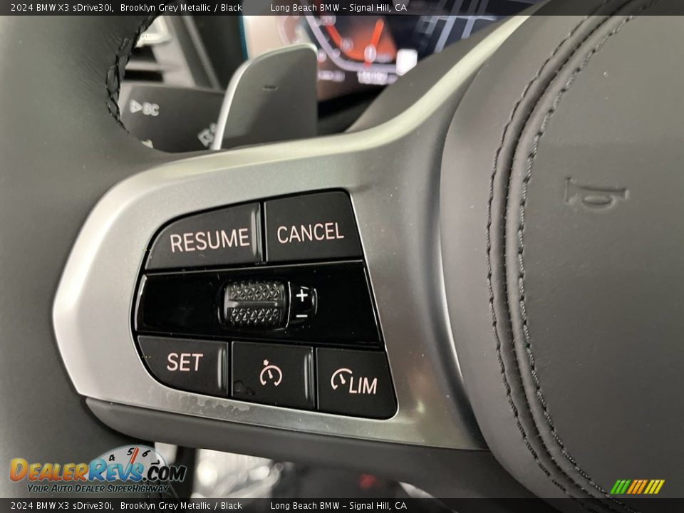 2024 BMW X3 sDrive30i Steering Wheel Photo #15