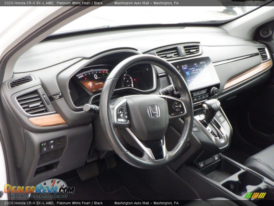 2020 Honda CR-V EX-L AWD Platinum White Pearl / Black Photo #21