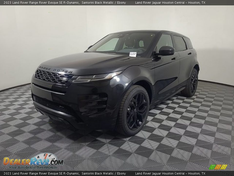 2023 Land Rover Range Rover Evoque SE R-Dynamic Santorini Black Metallic / Ebony Photo #1