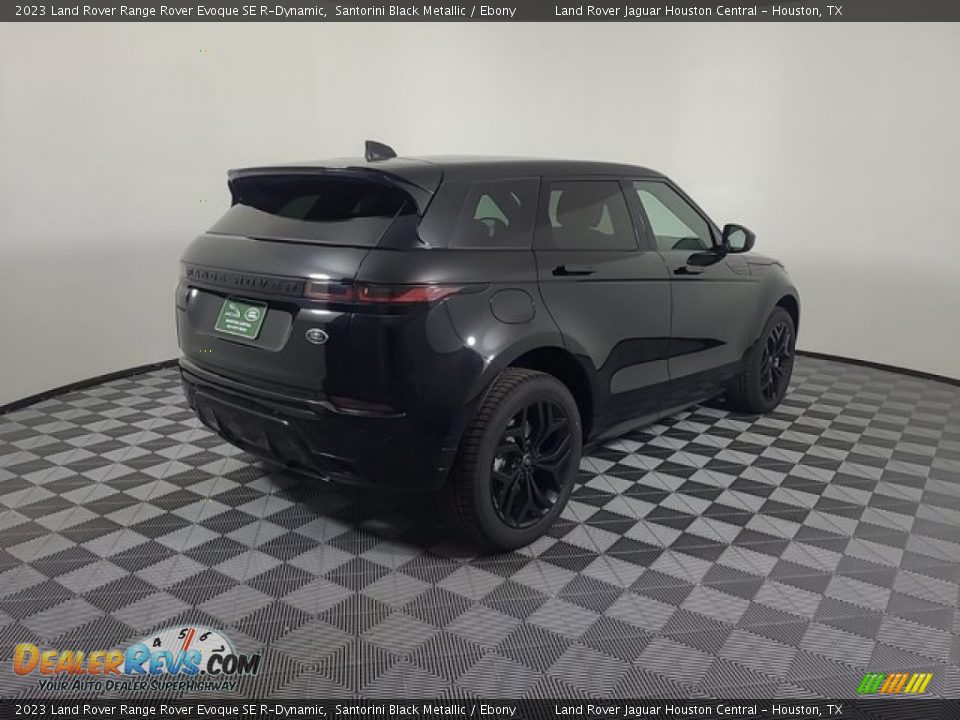 2023 Land Rover Range Rover Evoque SE R-Dynamic Santorini Black Metallic / Ebony Photo #2