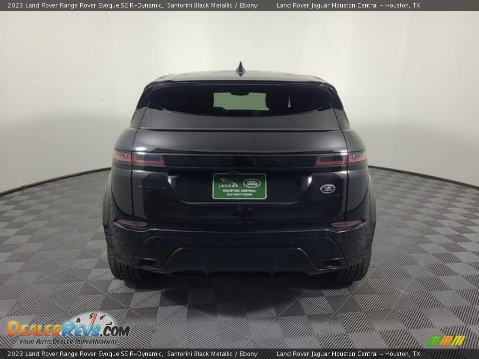 2023 Land Rover Range Rover Evoque SE R-Dynamic Santorini Black Metallic / Ebony Photo #7