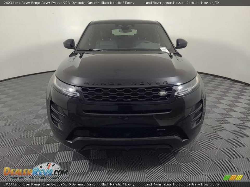 2023 Land Rover Range Rover Evoque SE R-Dynamic Santorini Black Metallic / Ebony Photo #8